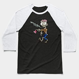 Even Zombies Need Love Baseball T-Shirt